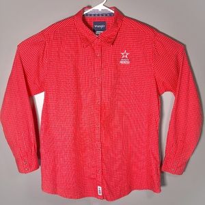 Wrangler Pearl Snap Women's Red White & Blue